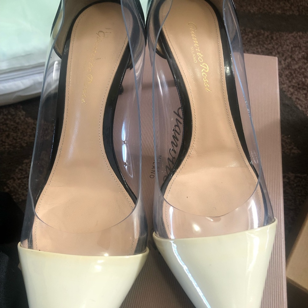 Gianvito Rossi in White Transparent color - size 38 -